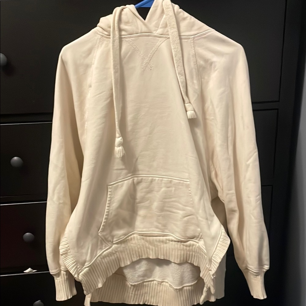 Cream Hoodie Sweater
